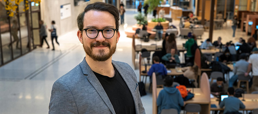 Daniel Bojar, biträdande universitetslektor och forskare vid Institutionen för kemi och molekylärbiologi på Göteborgs universitet