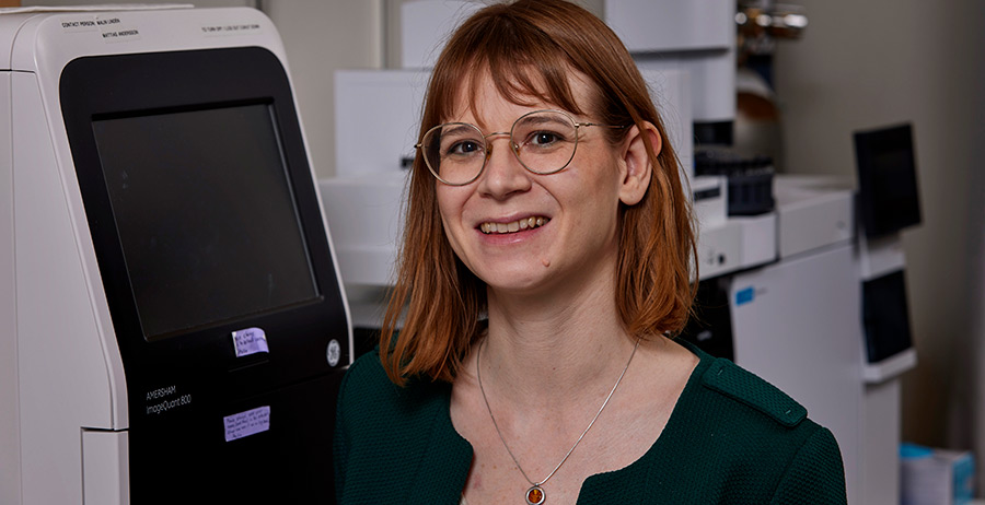 Clotilde Wiel, forskare på Institutionen för kliniska vetenskaper och Sahlgrenska Centrum för Cancerforskning vid Göteborgs universitet