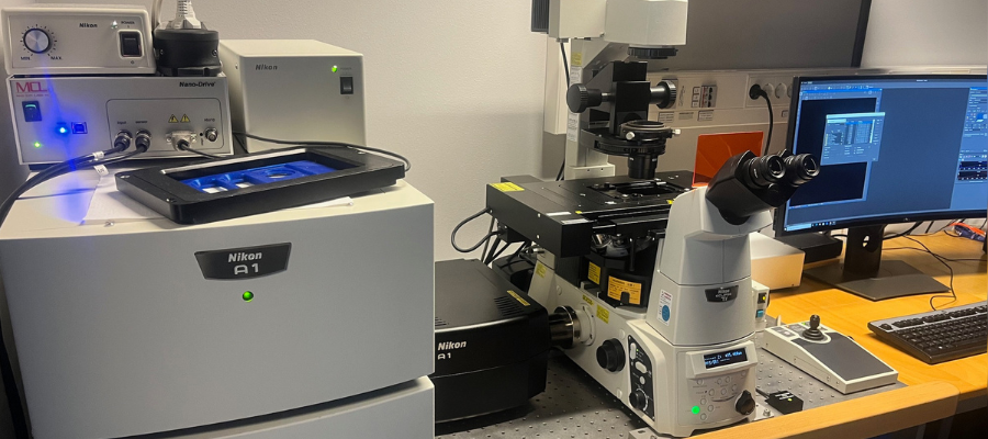 Nikon A1 konfokalmikroskop